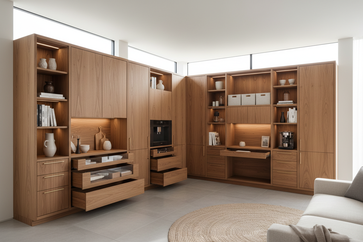 Custom Cabinet Design Ideas: Modern Kitchen & Storage Solutions Guide ...