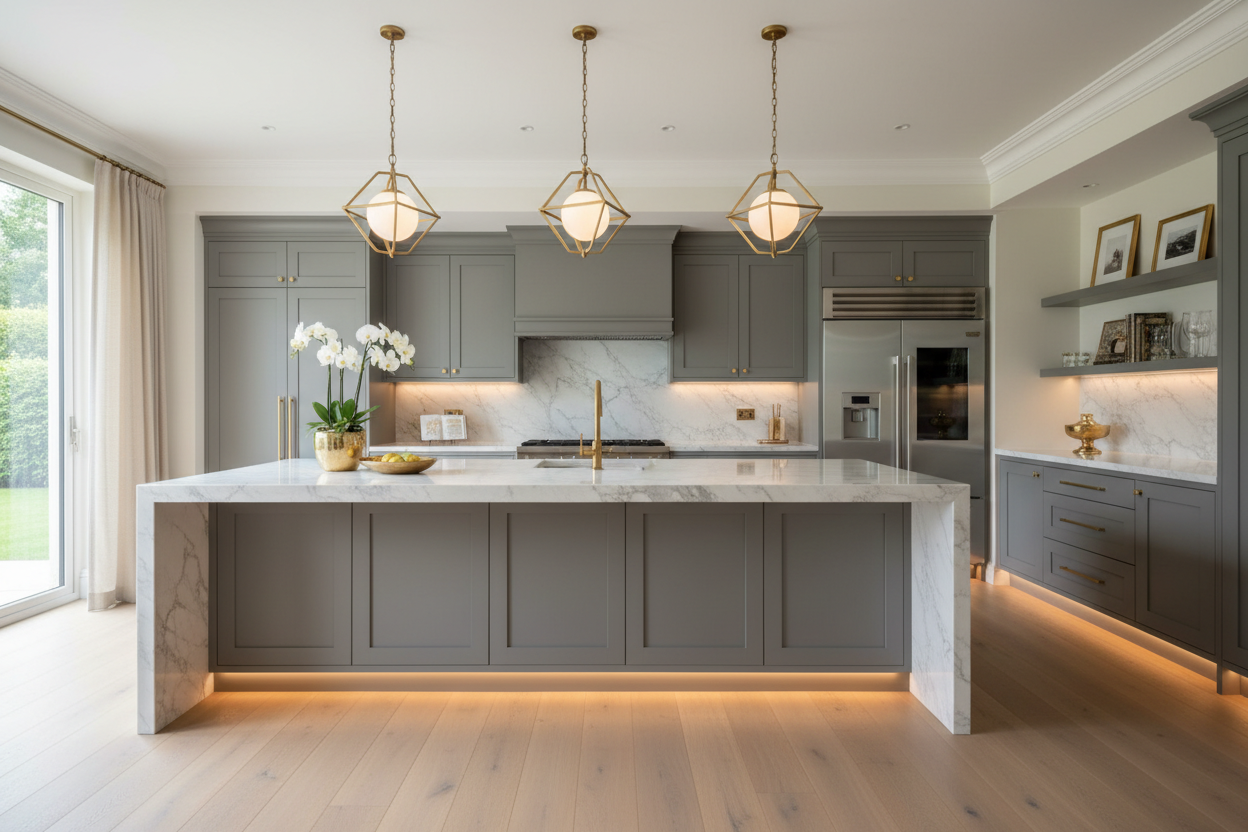 Luxury Kitchen Design for Villas | High End Kitchen Design Solutions ...