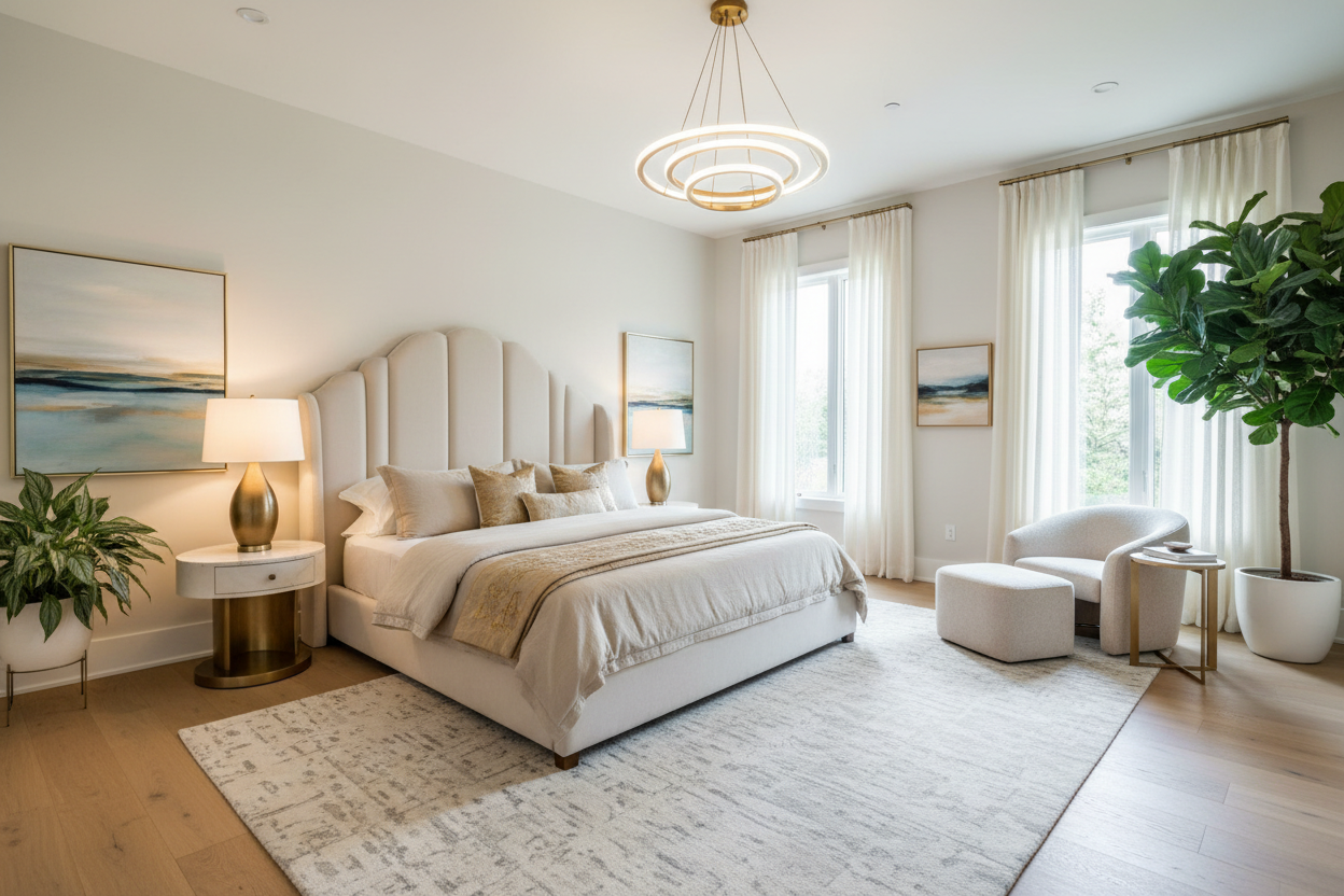 Luxury Master Room Design Ideas | Walk-In Closet & Modern Master Suite ...