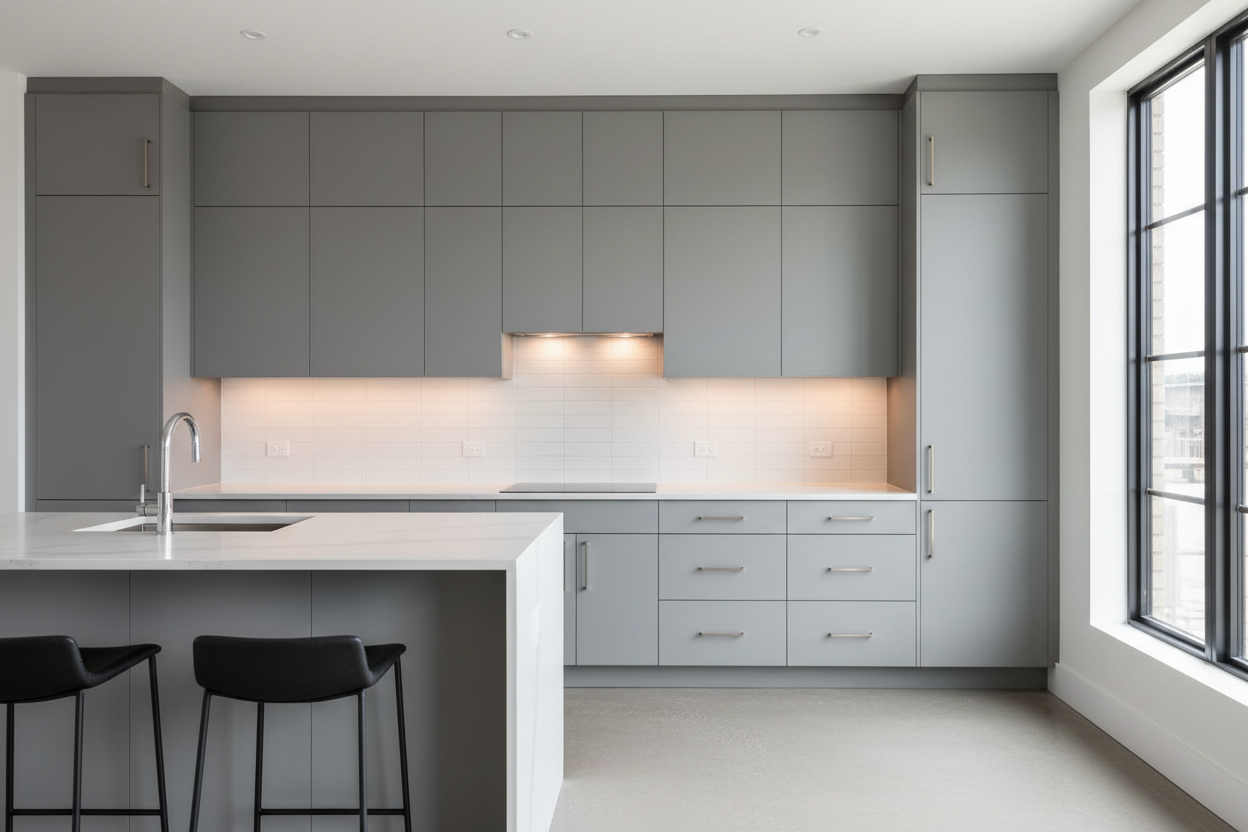 What Are Modern Grey Kitchen Cabinets? A Timeless Choice for Contempor ...