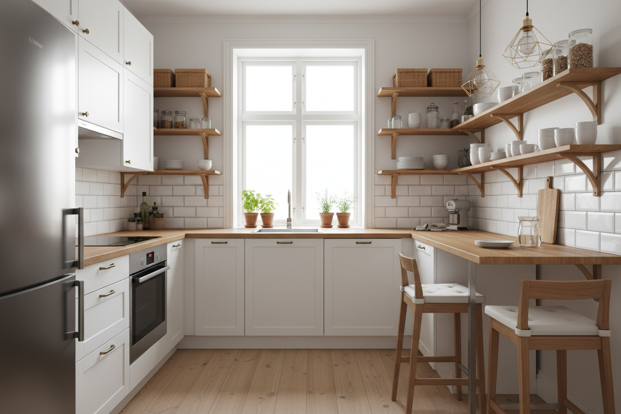 Kitchen Cabinet Designs for Small Kitchens: Smart Ideas That Save Space ...