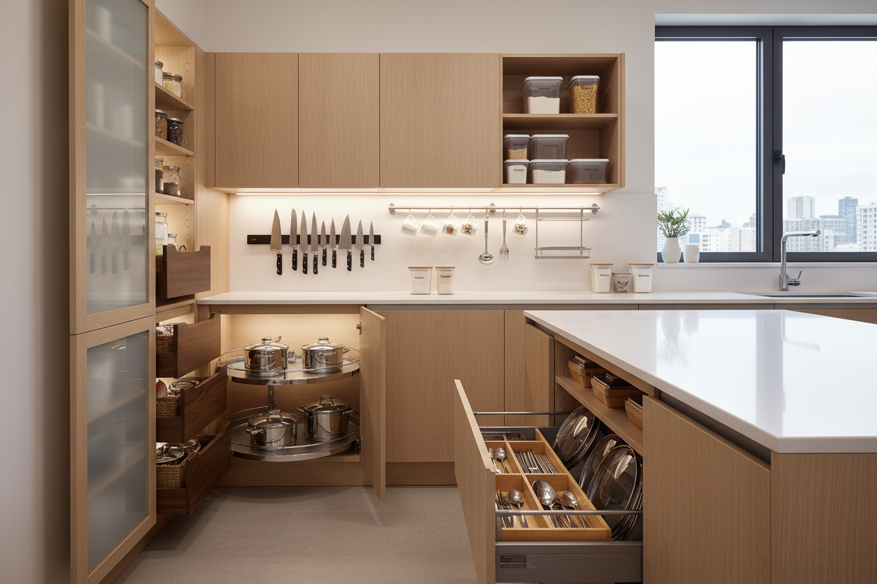 Space-Saving and Stylish Modern Kitchen Design Solutions for Every Home ...