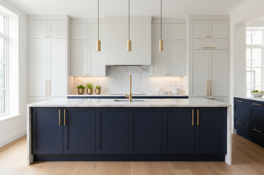 2 tone kitchen cabinets