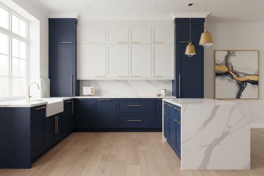 2 tone kitchen cabinets