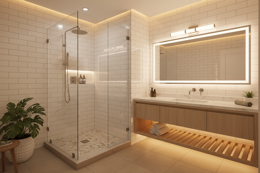 Modern bathroom vanity