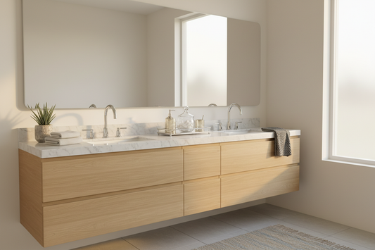 Bathroom Vanity Dimensions for Small Bathrooms: Optimize Space with the Best Size, Height, and Double Vanity Design
