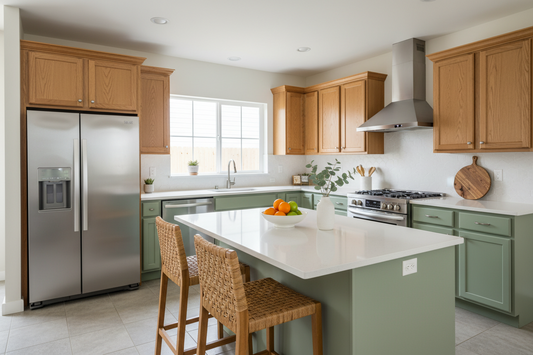 Coloured Cabinets