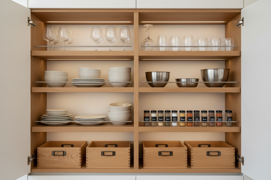 kitchen cabinet shelves