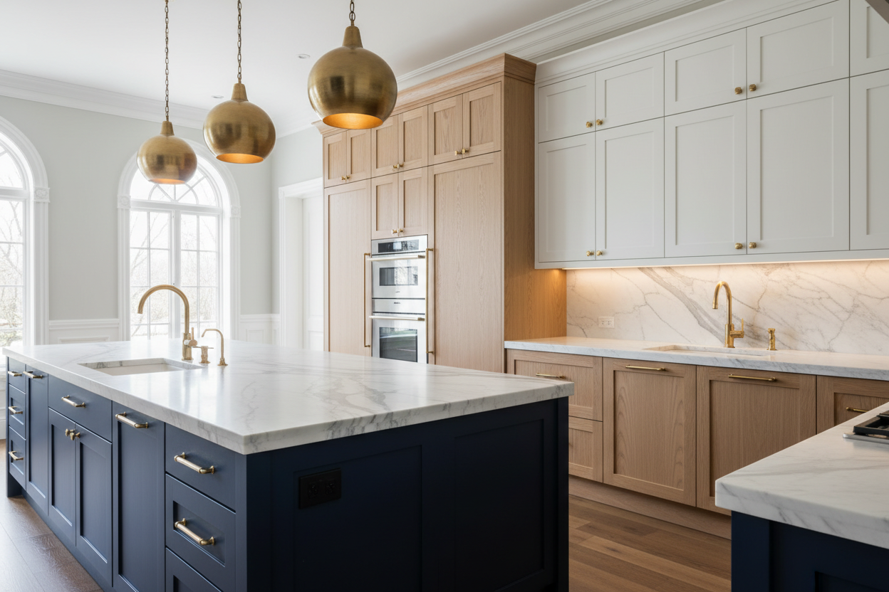 Modern Custom Kitchen Cabinets for Stylish Renovations | GoldenHome