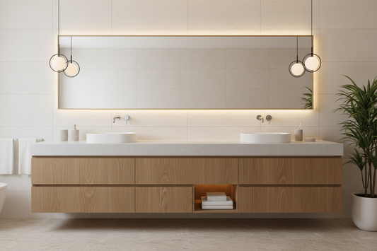 double bathroom vanity