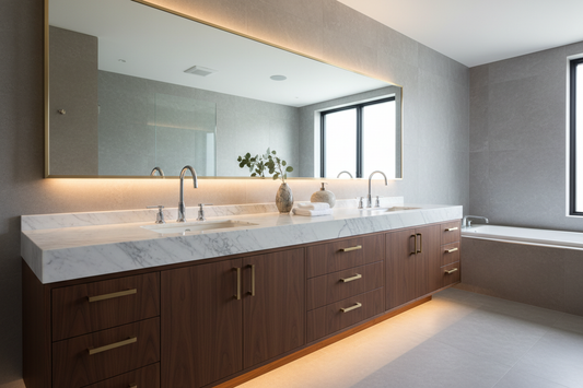 modern bathroom vanity