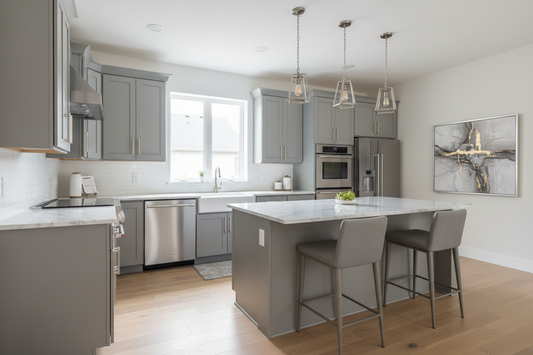 Grey Kitchen Cabinets