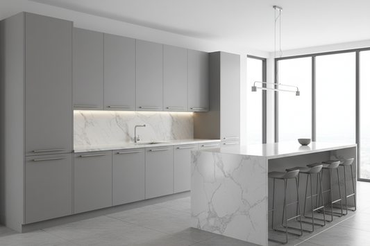 Grey Kitchen Cabinets