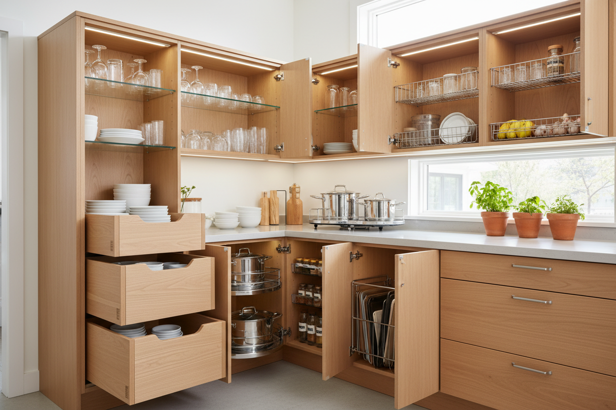 Kitchen Cabinet Storage Ideas: Common Mistakes That Make Kitchens Feel ...