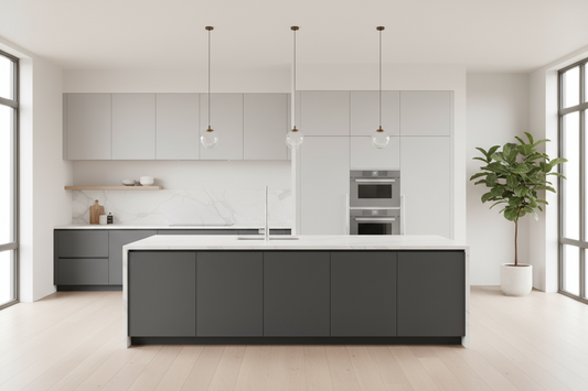 2 tone kitchen cabinets