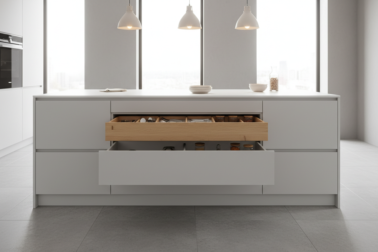 Innovative Modern Kitchen Cabinet Drawers: Smart Storage Solutions for ...