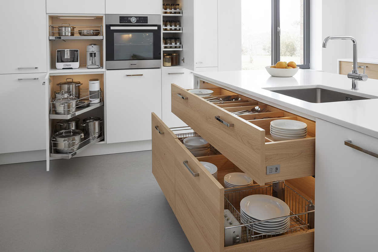 Modern Kitchen Cabinet Storage Solutions for Efficient and Stylish ...