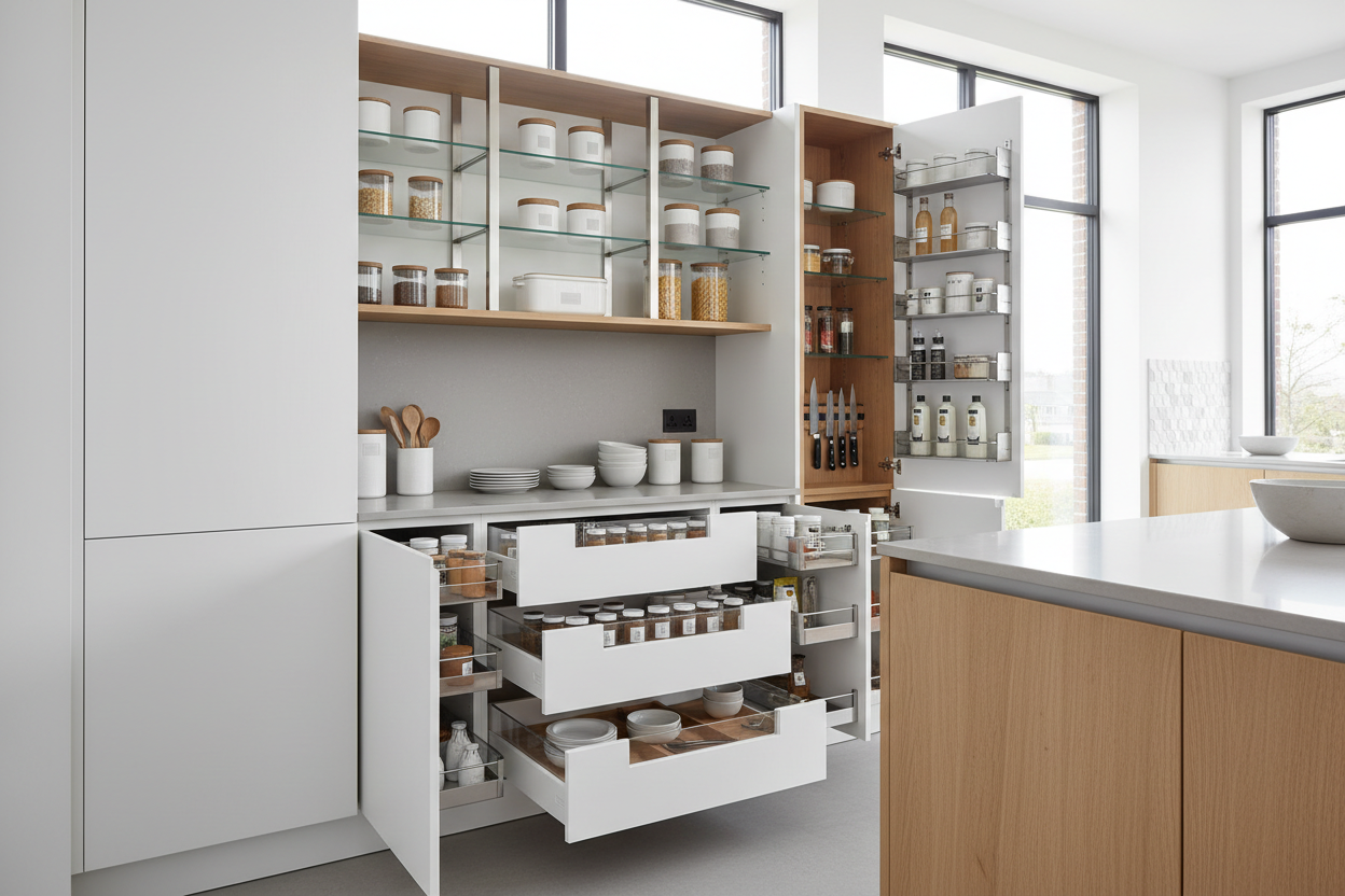 Modern Kitchen Cabinet Storage Ideas: Minimalist Design That Actually ...