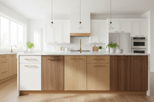 Wood kitchen cabinet doors