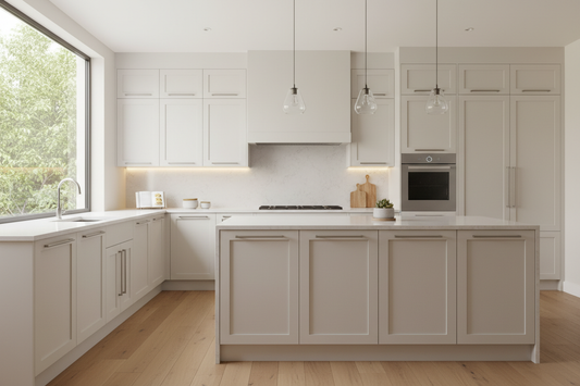 Slim shaker cabinets