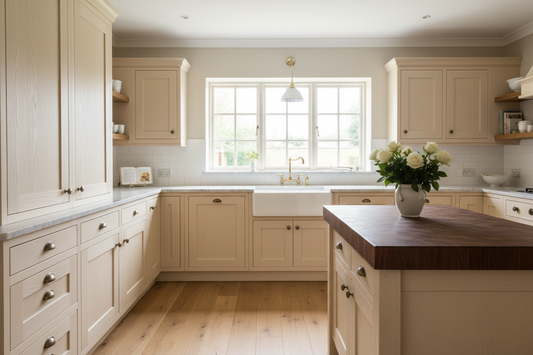 Slim shaker cabinets