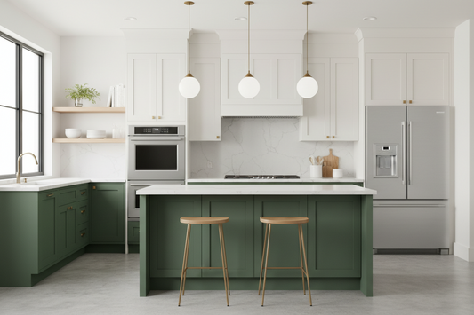 2 Tone Kitchen Cabinets